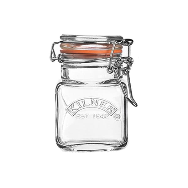 Комплект от 6 подправки в дървен рафт Herbs&Spices - Kilner-image-1