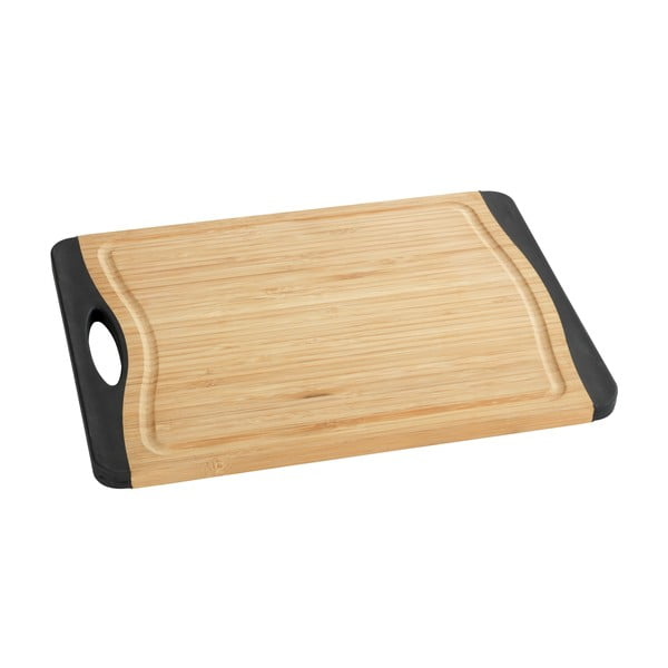 Неплъзгаща се дъска за рязане, изработена от бамбуково дърво , 33 x 23 cm - Wenko-image-1