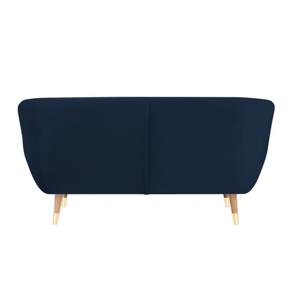 Tmavě modrá dvoumístná pohovka Mazzini Sofas Amelie-image-3