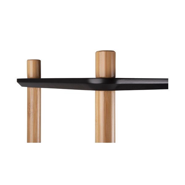 Черен рафт с бамбукови крака Кабинет Simplicity - Leitmotiv-image-4