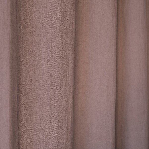Старо лилаво ленено перде с примки Нощно време, 275 x 140 cm - Linen Tales-image-1