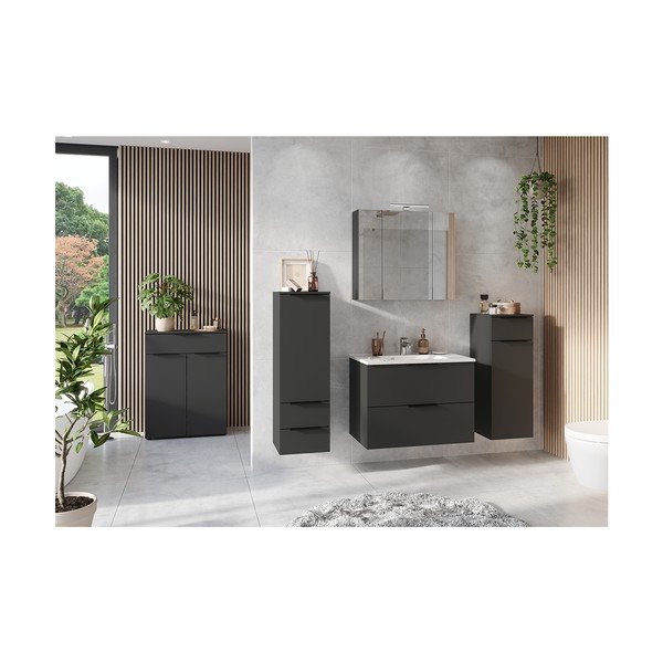 Антрацитен комплект за баня Crandon – Germania-image-1