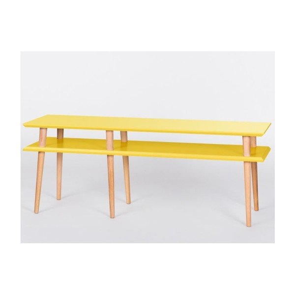 Konferenční stolek Mugo Yellow, 119 cm (šířka) a 45 cm (výška)