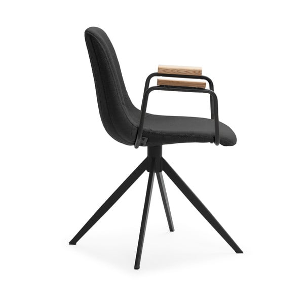 Черни трапезни столове в комплект от 2 бр. Tali – Marckeric-image-4