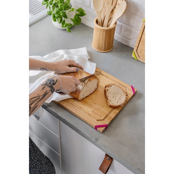 Бамбукова дъска за рязане 38,1x30,5 cm Mineral - Bonami Essentials-image-1