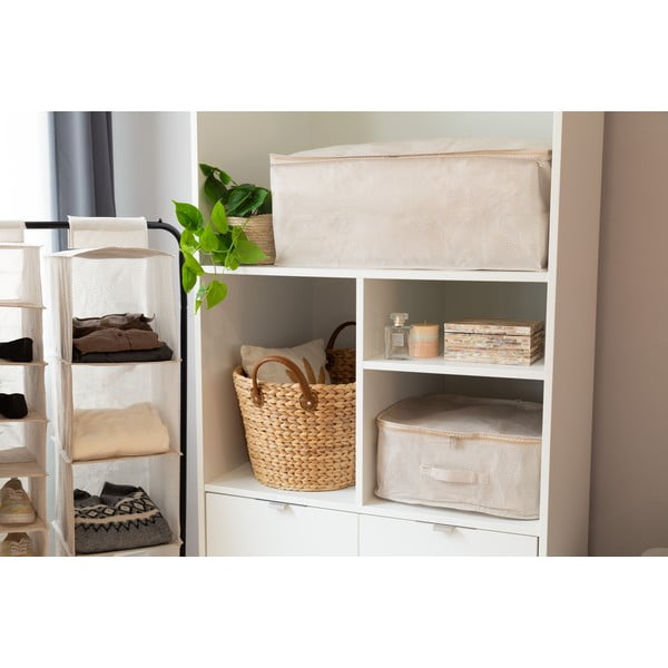 Кутия за съхранение на дрехи от плат Nancy - Compactor-image-3