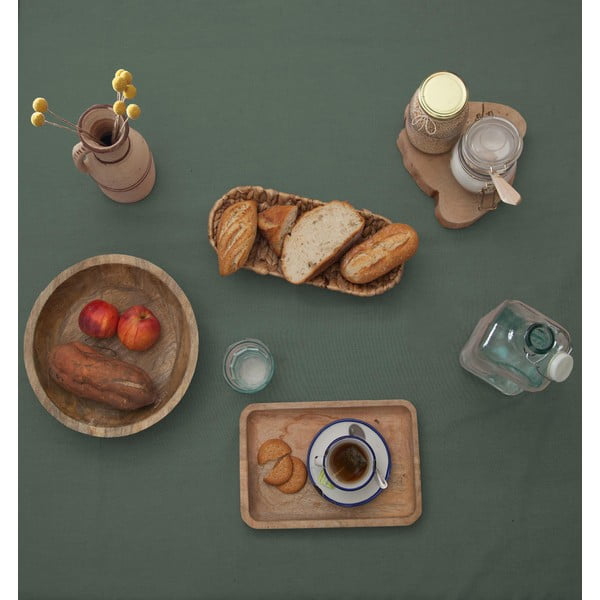 Светлозелена покривка за маса, 140 x 200 cm - Really Nice Things-image-2