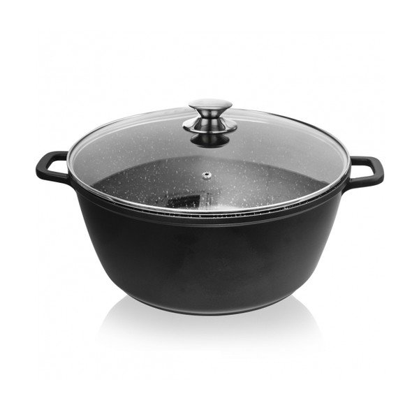 Алуминиев съд със стъклен капак, ø 32 cm Grande - Orion