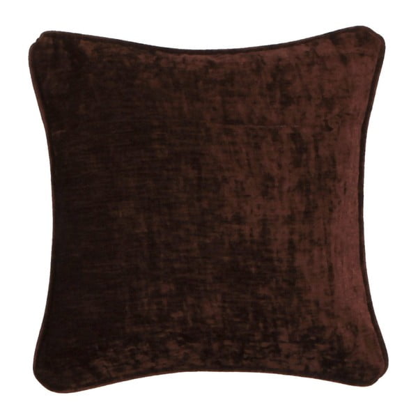 Тъмнокафява калъфка за възглавница Kate Louise Exclusive Ranejo, 45 x 45 cm-image-1