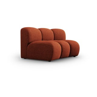 Модулен диван в тухлен цвят (среден модул) Lupine – Micadoni Home