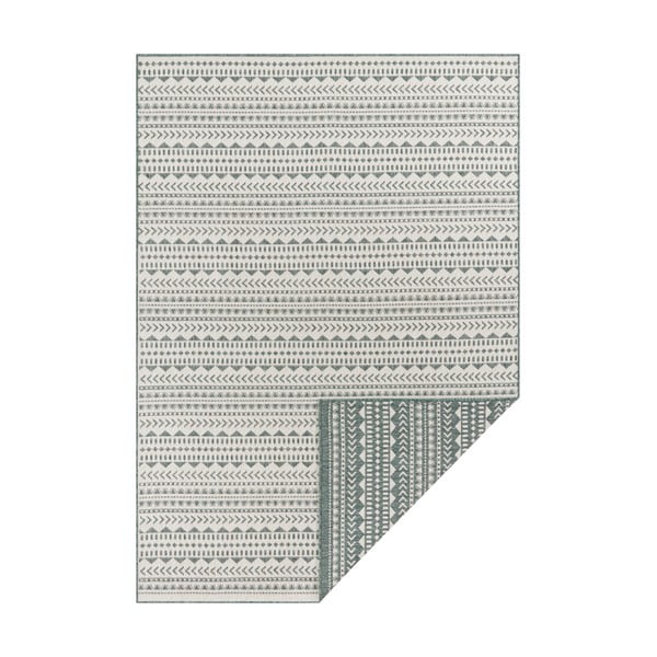 Зелен и бял килим на открито Kahira, 160 x 230 cm - Ragami