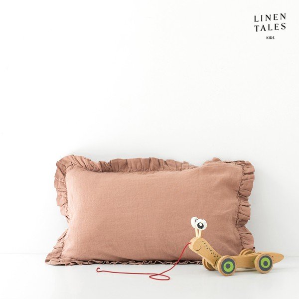 Бебешка калъфка за възглавница 40x45 cm - Linen Tales-image-1