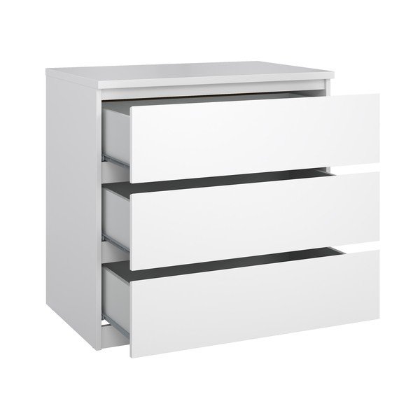 Бял скрин 77x76x50 cm Naia – Tvilum-image-3