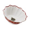 Коледна купа от бял и червен порцелан, ø 32 cm Toy's Delight - Villeroy&Boch