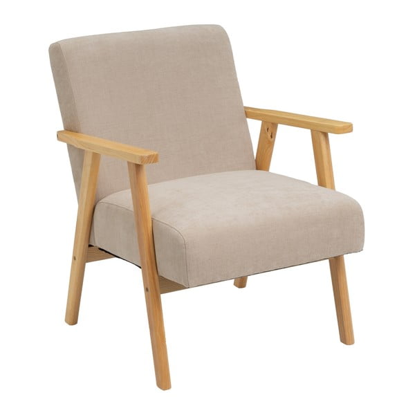 Бежово шенилово кресло Vintage – Casa Selección