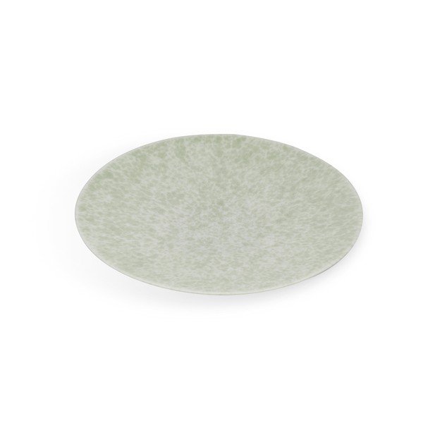 Zelený porcelánový talíř Kähler Design Unico, ⌀ 30 cm