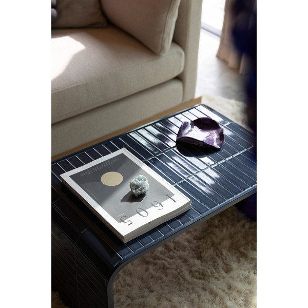 Синя керамична масичка за кафе 47x80 cm Tiles – Zuiver-image-4