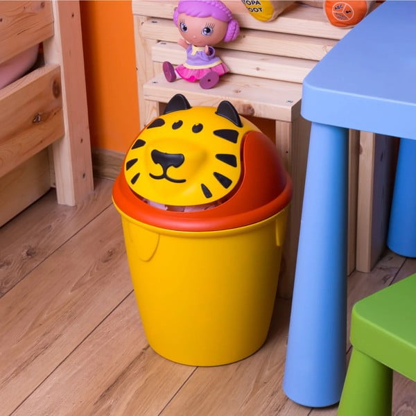 Детско кошче за отпадъци Tiger, 12 л - Curver-image-1
