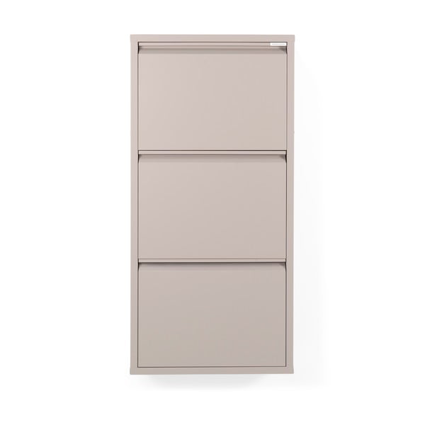 Кафяво-сива метална накланяща се стойка за обувки 50x103x15 cm Billy – Spinder Design-image-3