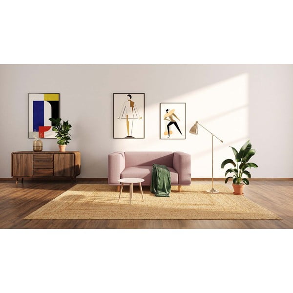 Розово кресло от плат букле Kukumo - Ame Yens-image-3