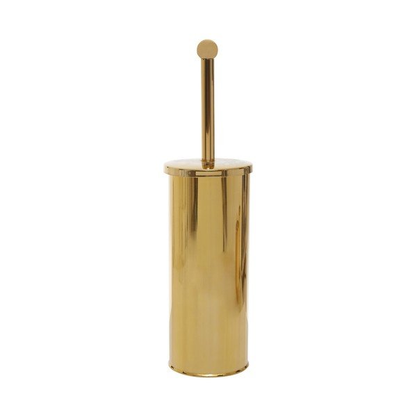 Четка за тоалетна от неръждаема стомана  в златист цвят Allegra – Premier Housewares