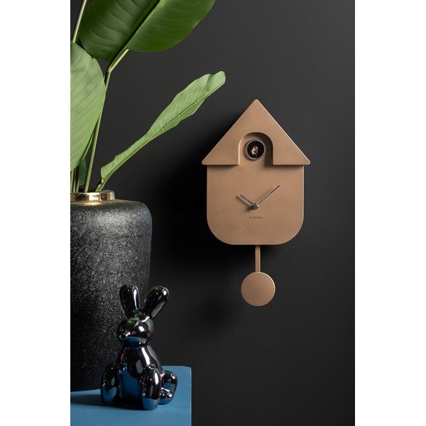 Стенен часовник с махало Modern Cuckoo – Karlsson-image-1