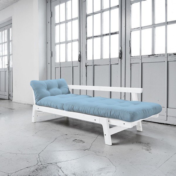 Rozkládací pohovka Karup Step White/Celeste-image-3