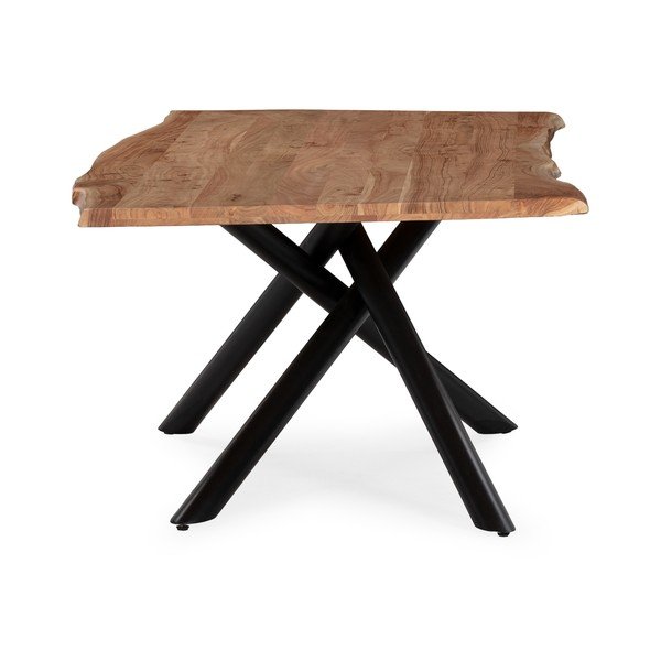 Трапезна маса от масивна акация 100x220 cm Anuri – MOME-image-3