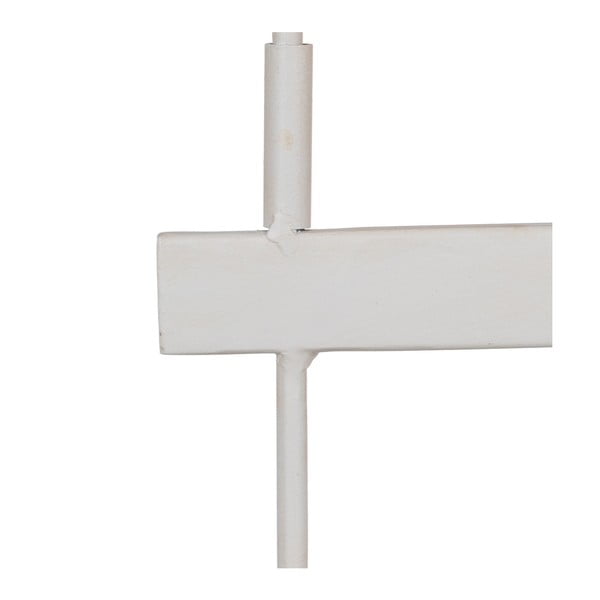 Бяла метална стенна закачалка – Ixia-image-4