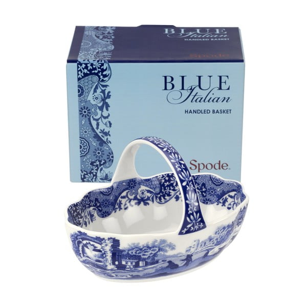 Бяло-синя порцеланова чаша Синя италианска, ø 15 cm - Spode