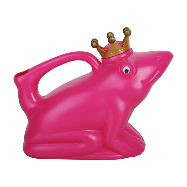 Розов пластмасов чайник във формата на жаба - Ego Dekor