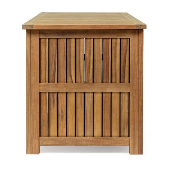 Дървена градинска кутия за съхранение в естествен цвят Noemi  – Bizzotto-image-4