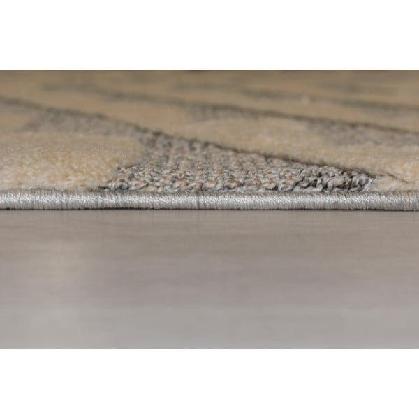 Кремав и сив килим Hampton, 120 x 170 cm - Flair Rugs-image-3