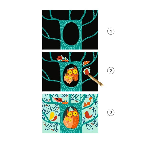 Картинки за скречове Zvířátka - Djeco-image-4