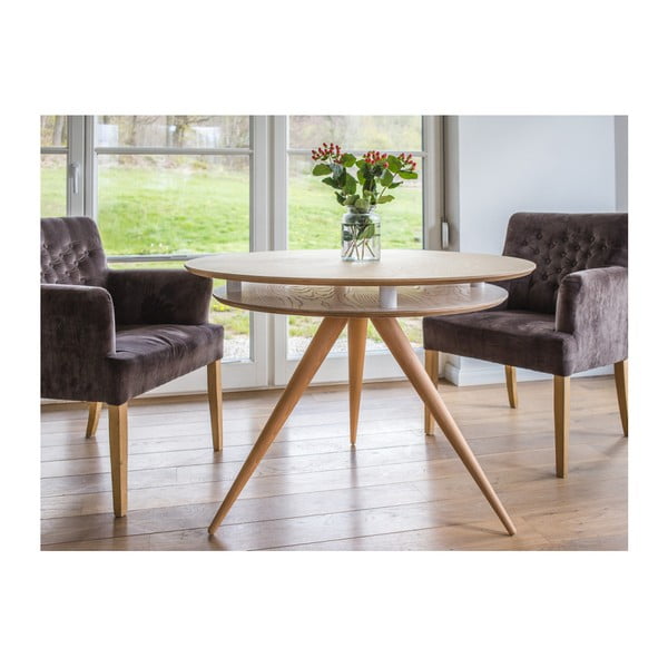 Жълта маса за хранене Triad - Ragaba-image-3