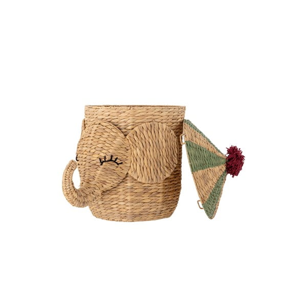 Детска кошница за играчки от воден зюмбюл в естествен цвят ø 35x50 cm Bobo – Bloomingville Mini-image-2