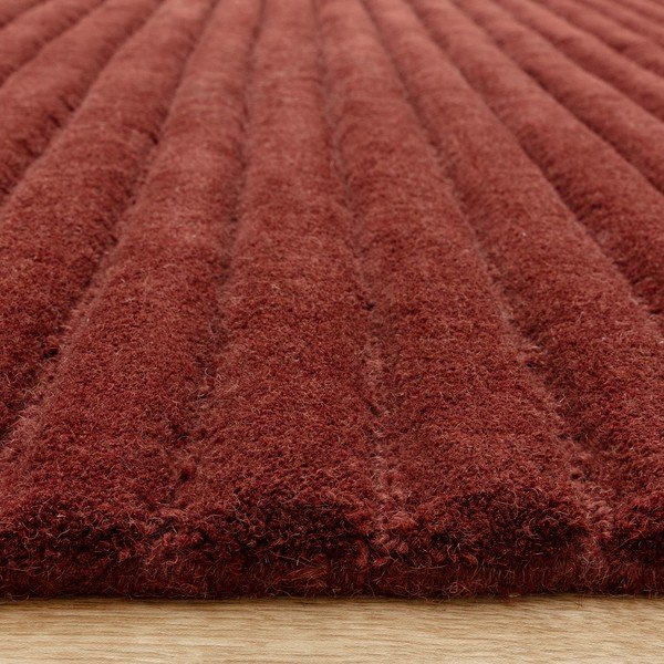 Бордо ръчно изработен вълнен килим 120x170 cm – Asiatic Carpets-image-1