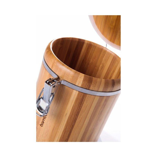Bambusová úložná dóza Bambum Sante, výška 15 cm-image-3