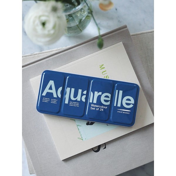 Акварелни бои в комплект  Aquarelle – Printworks-image-1