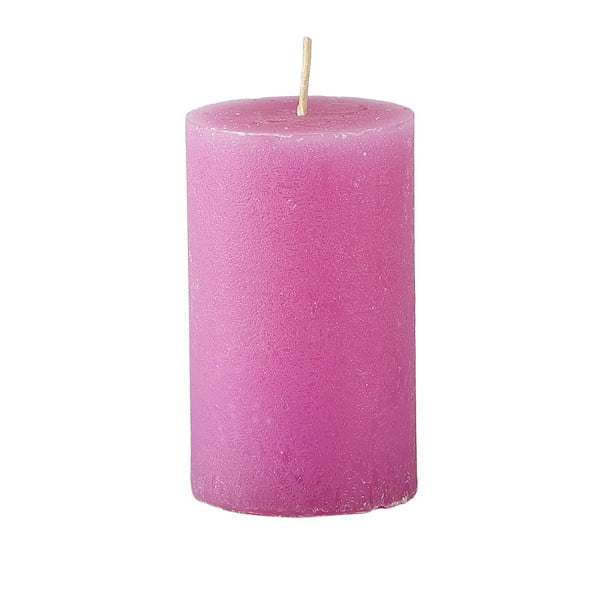 Розова свещ Konic, ⌀ 6 x 10 cm - KJ Collection