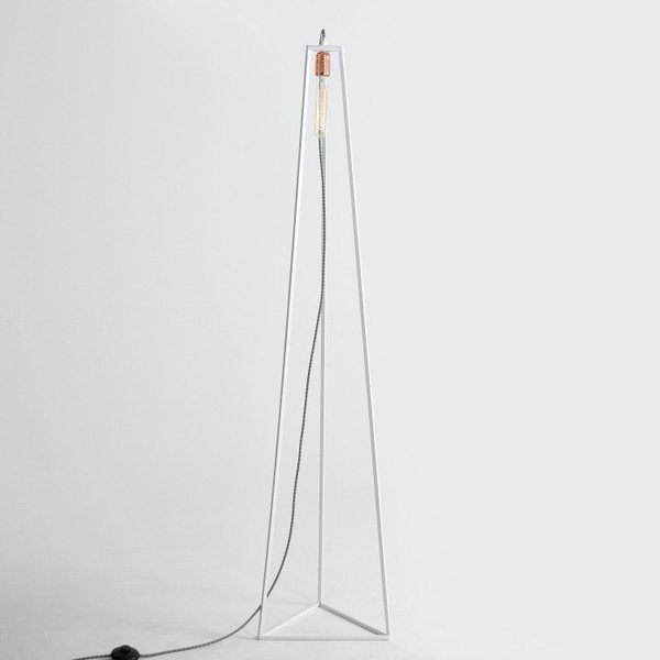 Bílá stojací lampa Custom Form Trimetric-image-1