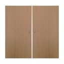 Врата от дъб за модулна система от рафтове 2 бр. 32x66 cm Mistral Kubus - Hammel Furniture