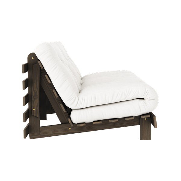 Бял разтегателен диван 160 cm Roots - Karup Design-image-4