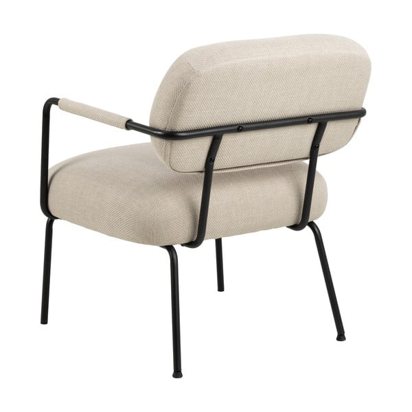 Бежово кресло Dillon – Actona-image-3