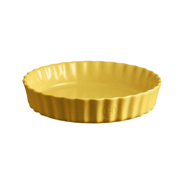 Жълта керамична форма за торта , ⌀ 24 см - Emile Henry