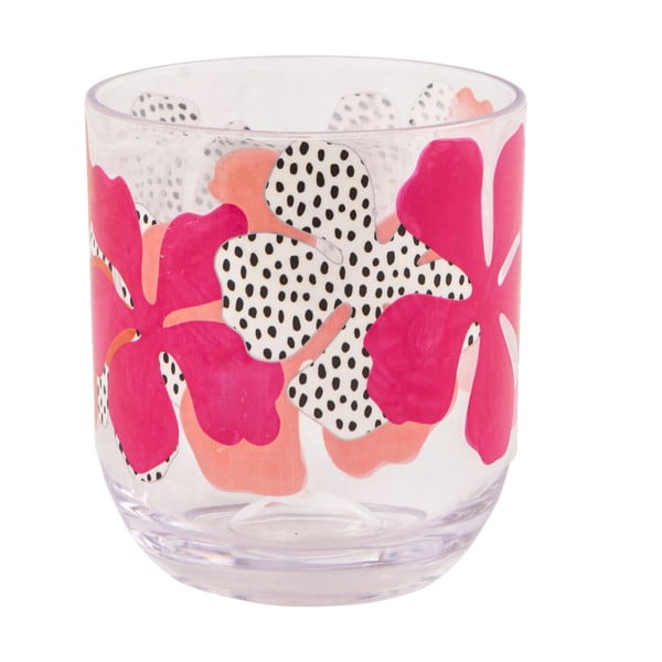 Розова и оранжева чаша за пикник Flowers & Dots - Navigate