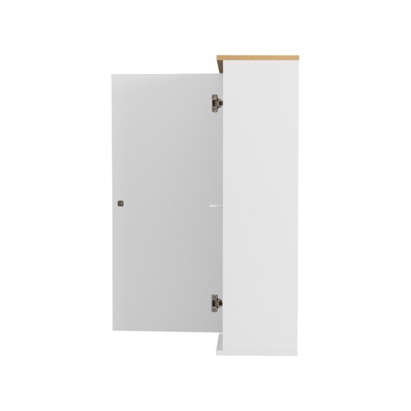 Бял скрин с една врата и 3 рафта, височина 95 см Dot - Tenzo-image-4