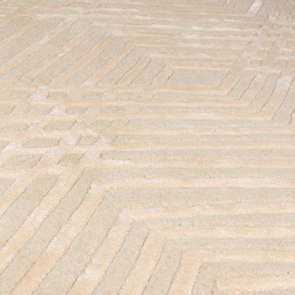 Бежов вълнен килим , 160 x 230 cm Diamonds - Flair Rugs-image-2