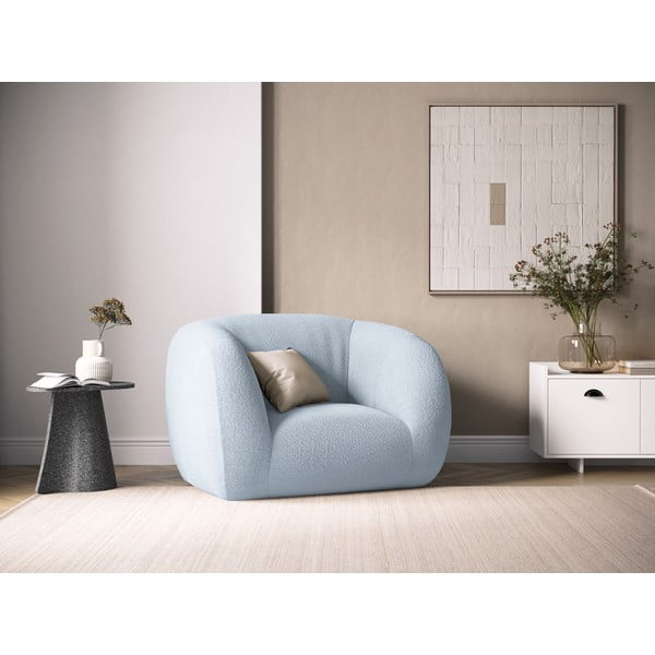 Светлосин фотьойл от плат букле Essen - Cosmopolitan Design-image-1