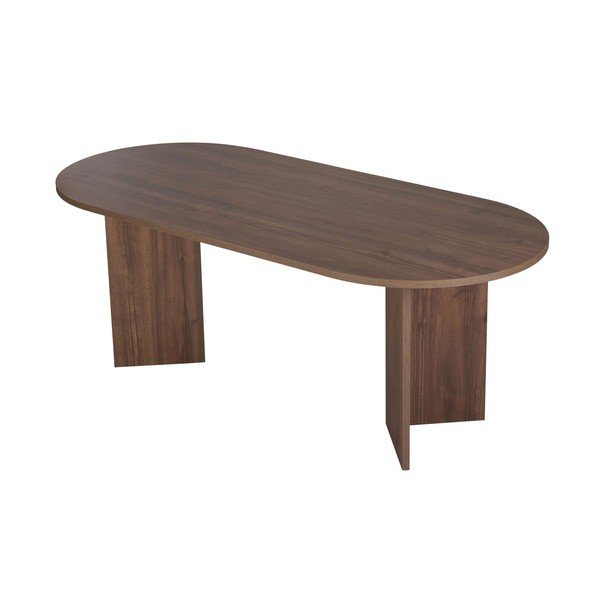 Трапезна маса с орехов декор 90x200 cm Sabella – Kalune Design-image-3